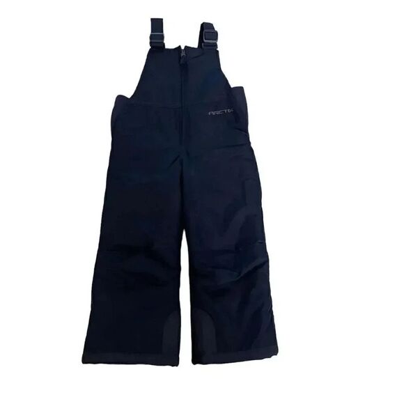 Arctix Toddler Kids  Snow  Pants Nautical Black Adjustable Straps SZ 3T # 1565 - Picture 1 of 10